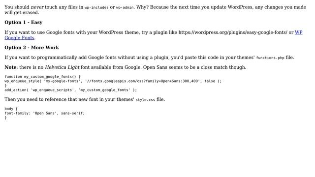 Wordpress: Wordpress fonts need to upload with Google fonts? (2 Solutions!!) смотреть онлайн