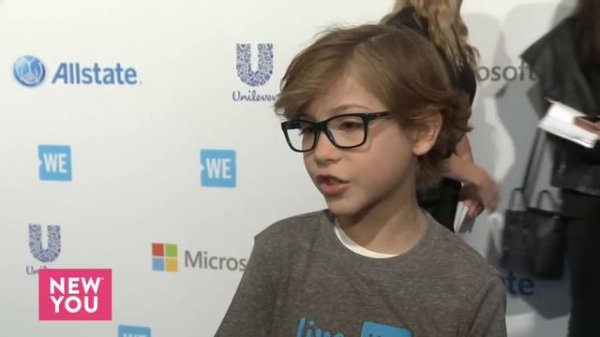 Jacob Tremblay Interview at WE Day