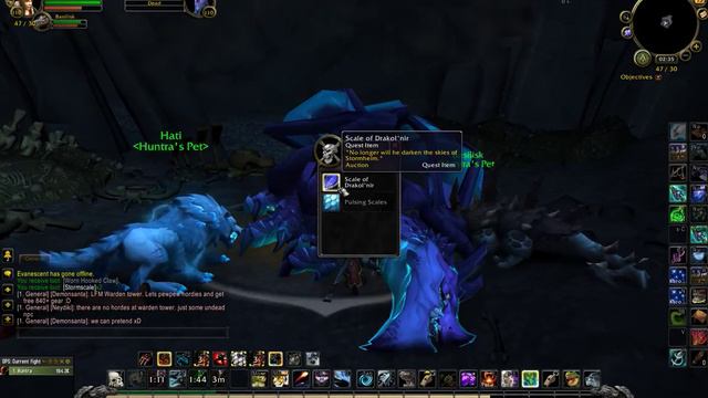 The dragon killing for Scale of Drakol'nir quest (World of Warcraft Legion) смотреть онлайн