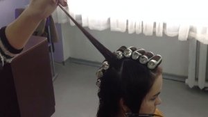 Урок 6 Накручиваем волосы на бигуди