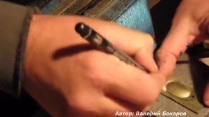 Изготовление лепестка вращающейся блесны.