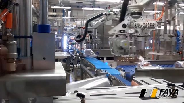 CONFEZIONAMENTO automatico MORTADELLE - Automatic packaging line смотреть онлайн