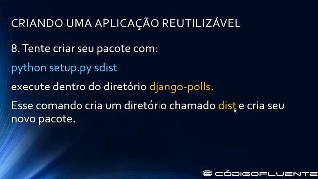 25 - Curso de Django - Criando uma aplicação reutilizável смотреть онлайн