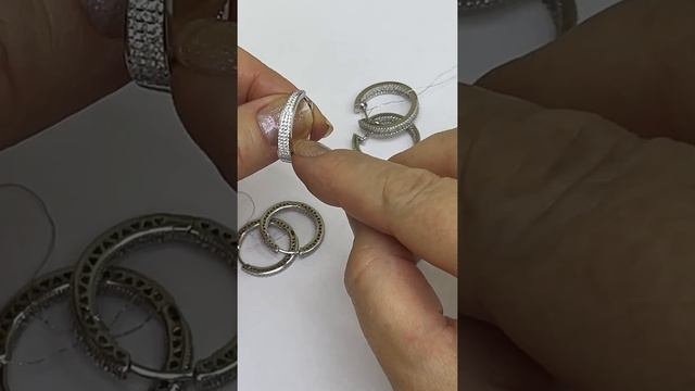 МНОГО КОНГО!!! СЕРЕБРО с фианитами или кубиком циркония. Цены под видео. смотреть онлайн