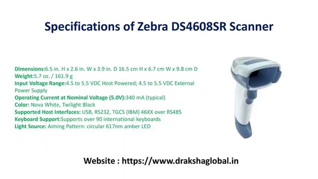 Affordable Zebra DS4608SR Scanner from Draksha Global смотреть онлайн