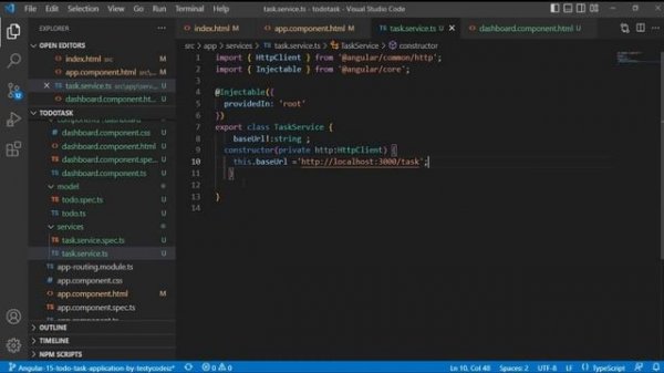 Angular 15 project with web api, angular crud with web api, Angular Project in one video Testycodei