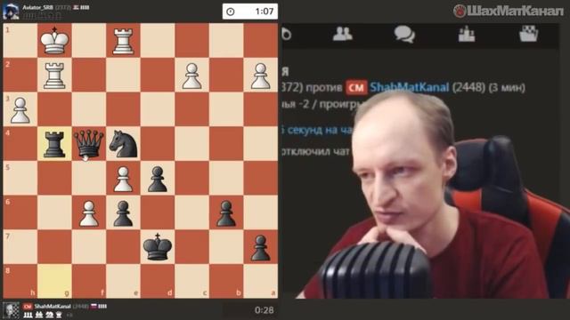 #1025 ПОХОЖЕ НА ОЧЕРЕДНОЙ СЛИВ ШАХМАТЫ БЛИЦ смотреть онлайн
