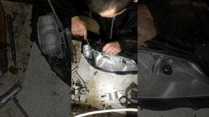 Ремонт и легкий тюнинг Фара Опель Астра G