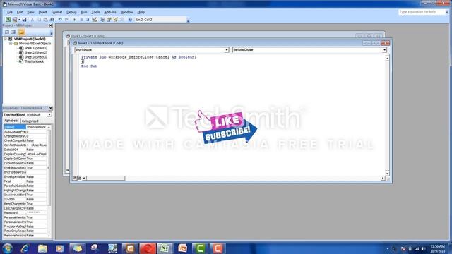 Autosave Excel data смотреть онлайн