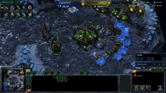 Starcraft 2 HoTS Pro replay - LoWeLy Vs LiquidHerO 1 смотреть онлайн