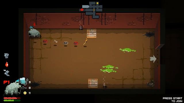 Let's Play Freaky Awesome - Part 2 - Upgrades & Further Floors. смотреть онлайн