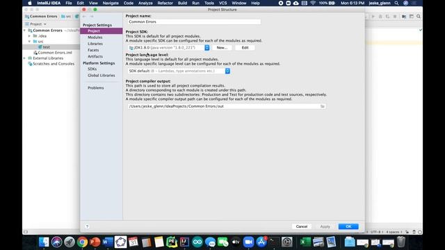 IntelliJ Common Errors смотреть онлайн