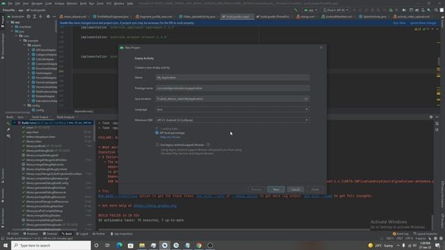 minCompileSdk 31 specified in a dependency's AAR metadata is greater than module's compileSdkVersio смотреть онлайн
