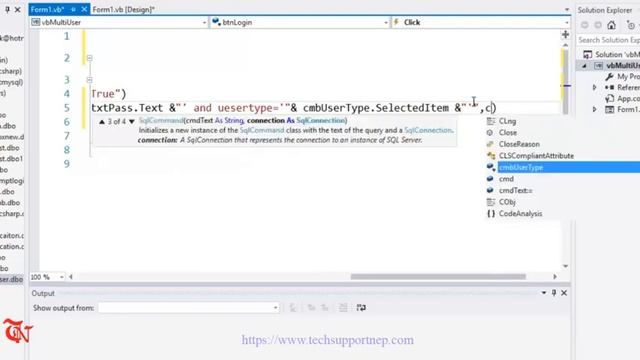 How to Create Multi User Login Form in VB.NET using SQL Server Database?[With Source Code] смотреть онлайн