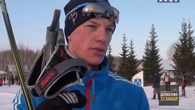 19-я Рождественская лыжная гонка в Далматово (2015-01-16) смотреть онлайн