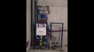 Разводка труб водоснабжения в ванной и туалете видео