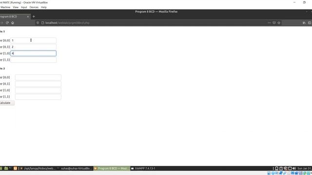 Matrix Addition, Multiplication & Transpose Using PHP | Program 8BCD | VTU WEBLAB | GenXclub смотреть онлайн