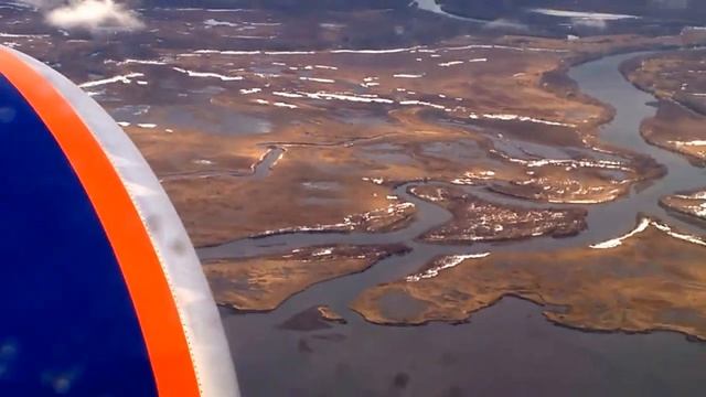 Посадка после 9-часового перелета из Москвы на Камчатку смотреть онлайн