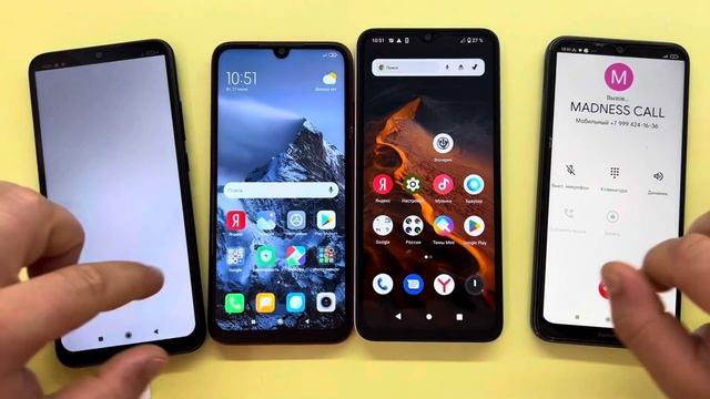 MADNESS INCOMING OUTGOING CALLS XIAOMI Redmi Note 7 Vs Note 8T & Redmi 9C NFC Vs Redmi A1+