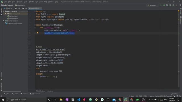 PyQt5 QTabWidget tutorial: Create tabs, change tabs, remove tabs, and more [Tab Widget] смотреть онлайн