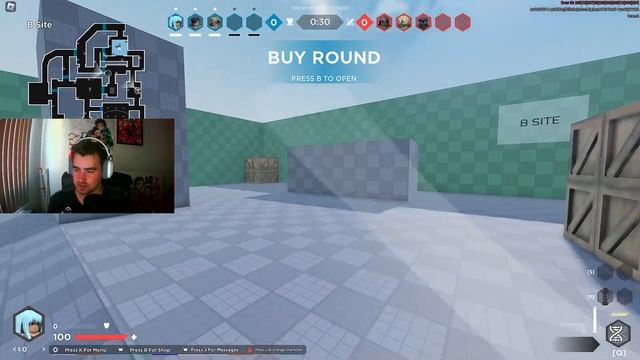 Is This Better Than VALORANT?! -Roblox Rush Point- смотреть онлайн