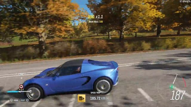 Forza Horizon 4 - 2005 Lotus Elise 111S - Car Show Speed Jump Crash Test . 1440p 60fps. смотреть онлайн