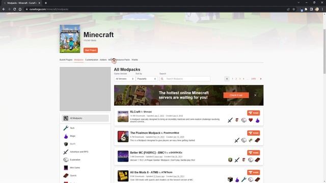 How to Install Mods | Curseforge Tutorial | Minecraft Mods 2022 смотреть онлайн