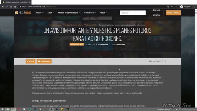 COLECCIONES DE MODS - AVISO IMPORTANTE – NEXUSMODS – SKYRIM SE смотреть онлайн