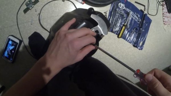 Logitech G27 centering / calibration / rotary encoder problem solution