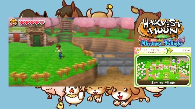 Harvest Moon Skytree Village Let's Play Episode 8| Trouble in Skytree Village смотреть онлайн
