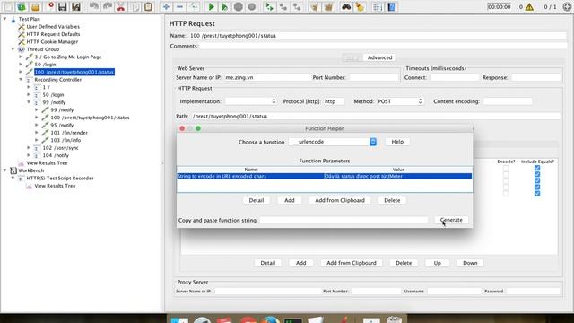 JMeter VN - 1: Hướng dẫn Login và thực hiện Action sau Login bằng JMeter (Demo: Zing Me) смотреть онлайн