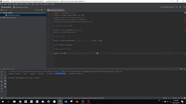 Visualizing Stock Data With Candlestick Charts in Python смотреть онлайн