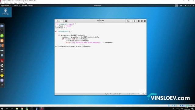 Python Wireless Network Listener ? Where has your devices been? смотреть онлайн