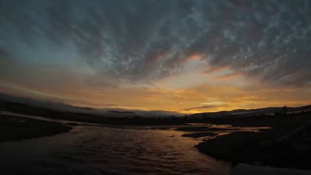 Рассвет в Мензе - таймлапс смотреть онлайн