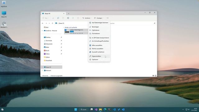 Windows 11 - Datenträgerbereinigung смотреть онлайн