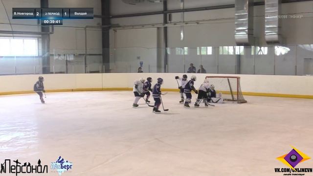 ХК Сб. В.Новгорода VS ХК Валдай - Турнира Памяти Маресьева - г. Валдай (ФОК Кристалл) смотреть онлайн