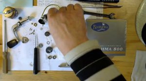 Катушка Волжанка Оптима 800 - обзор-разбор.