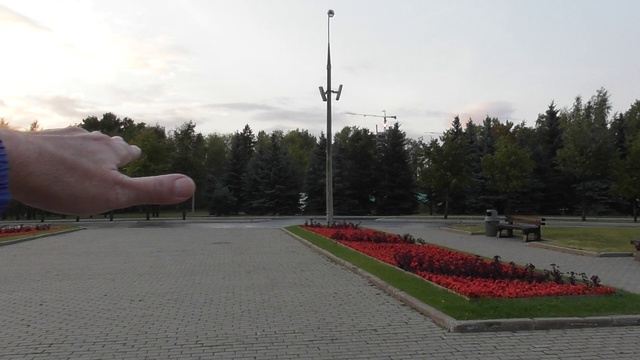 Москва. Парк Победы на Поклонной горе. Как пройти к мечети? смотреть онлайн