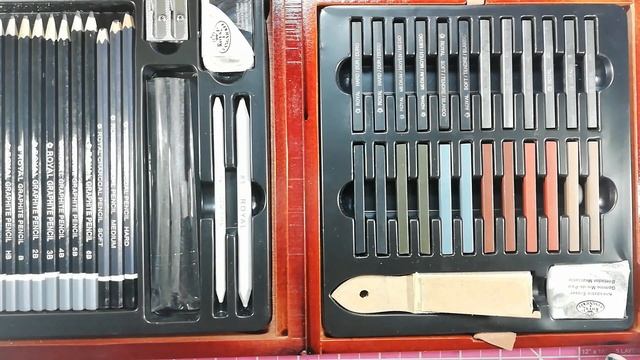 Probando materiales | Review Royal & Lagnickel Sketch kit | смотреть онлайн