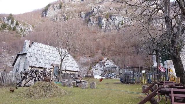 STUCK ON A MOUNTAIN IN THE ALBANIAN ALPS | Village of Theth, Albania (winter season) смотреть онлайн