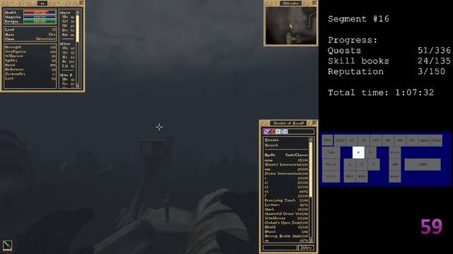 Morrowind 100% Segmented Speedrun - #16 - Zainsubani Informant смотреть онлайн