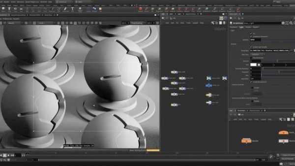 Redshift в Гудини