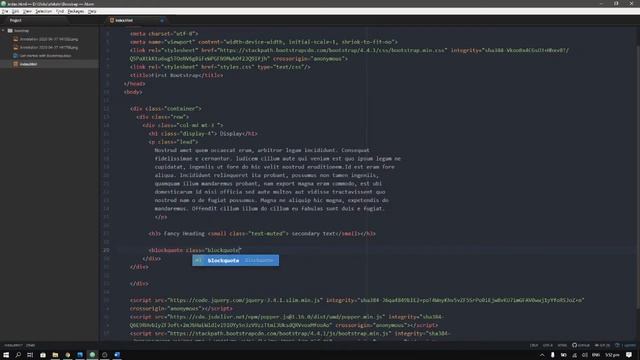 Tagalog Bootstrap 4 Beginner Tutorial Basics part 3 смотреть онлайн