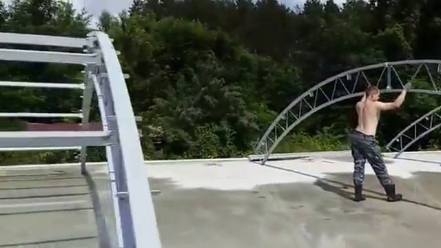 НПО ПАРТИЗАН Http://utepla.com/ Строим ангар 10х50