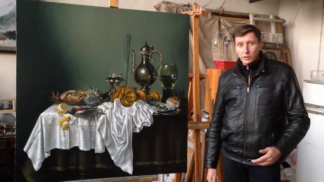 Веллем Клас Хеда «Натюрморт с крабом» отзыв Александра о копии картины смотреть онлайн