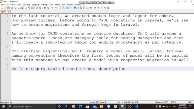 Create Migration in Laravel with foreign key (Part 1) смотреть онлайн