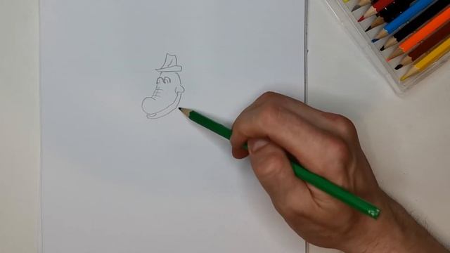 Рисуем Крокодила Гену смотреть онлайн