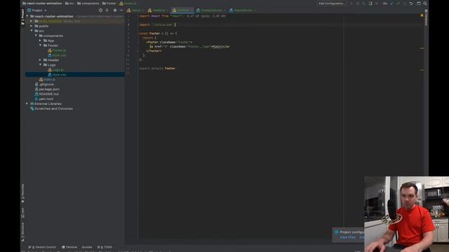 [React + Redux 2020]: Верстаем подвал смотреть онлайн