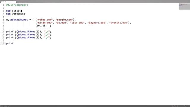 IPT101 Integrative Programming language of perl смотреть онлайн