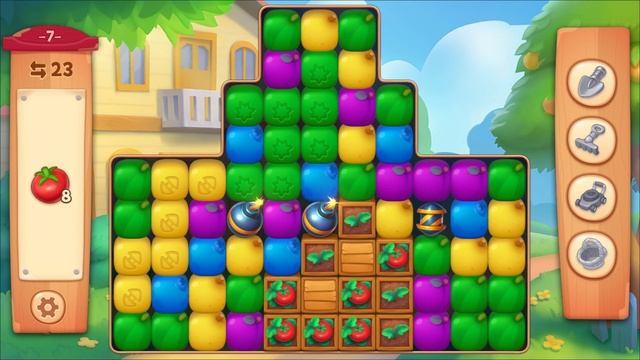 Farmscapes Фермер Первый обзор и Первое впечатление! Заброшенная ферма и новая Жизнь уровни 1-13